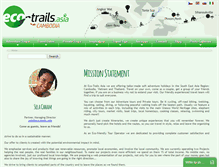 Tablet Screenshot of eco-trails.asia